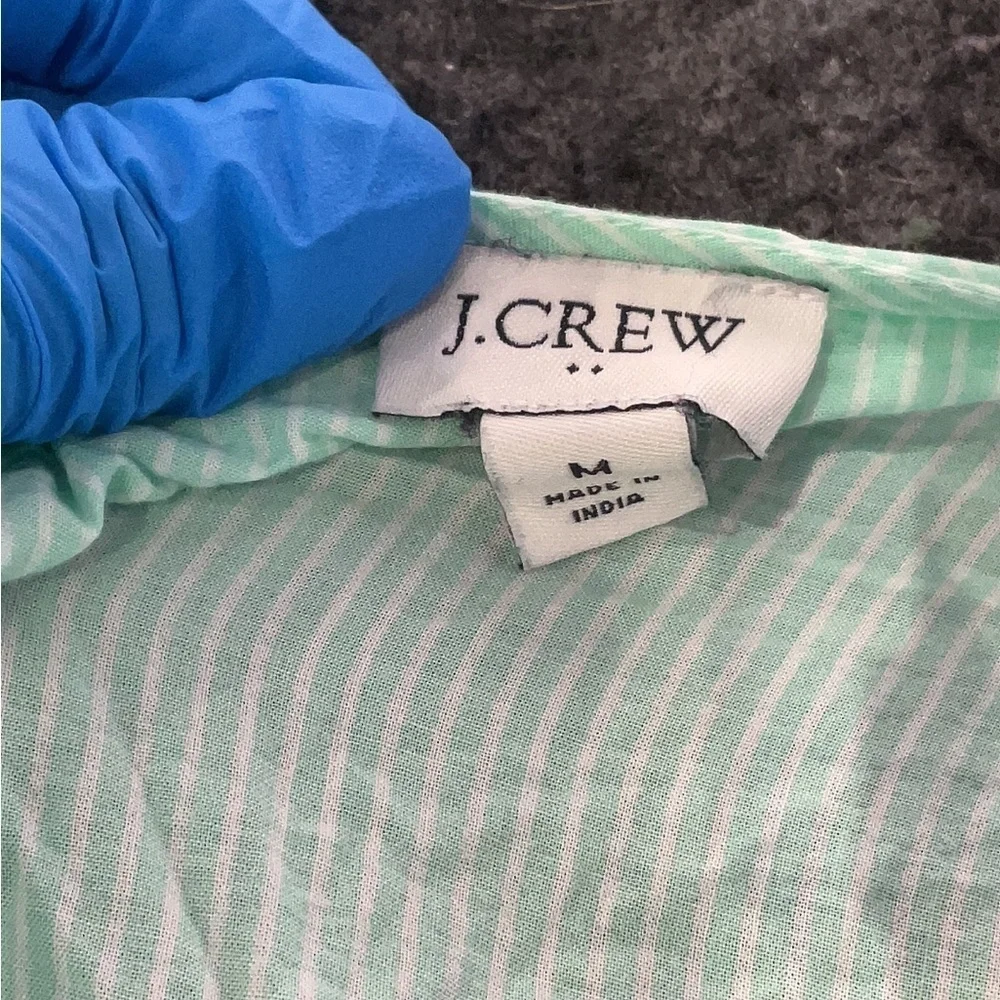 J Crew cotton top size medium